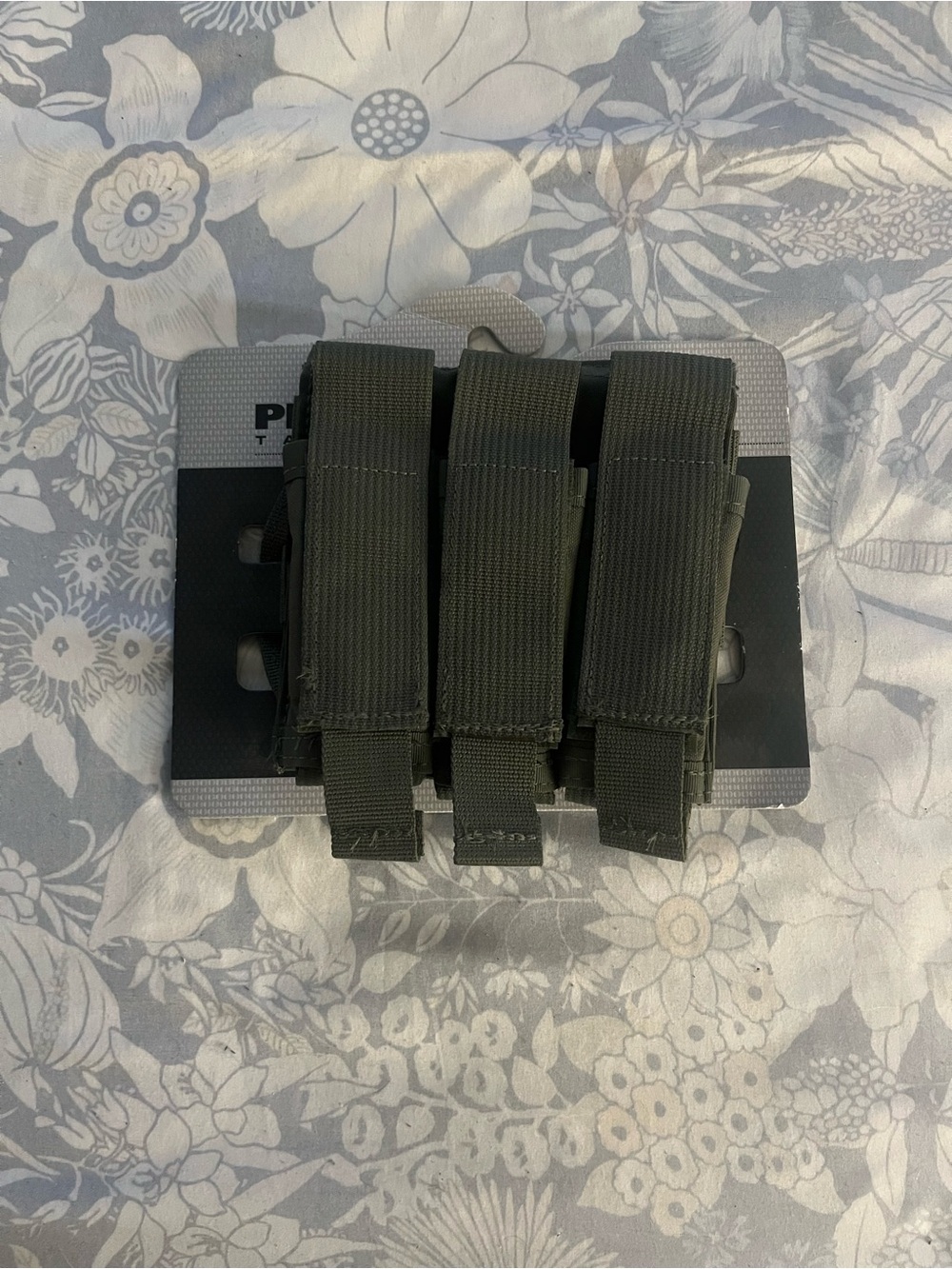 Safariland Protech TP10B Ranger Green Triple Pistol Mag Pouch MOLLE Cordura NWT